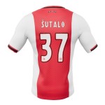 Nogometni Dresovi Ajax Amsterdam Sutalo 37 Domaći 2025-26 Kratkih Rukava
